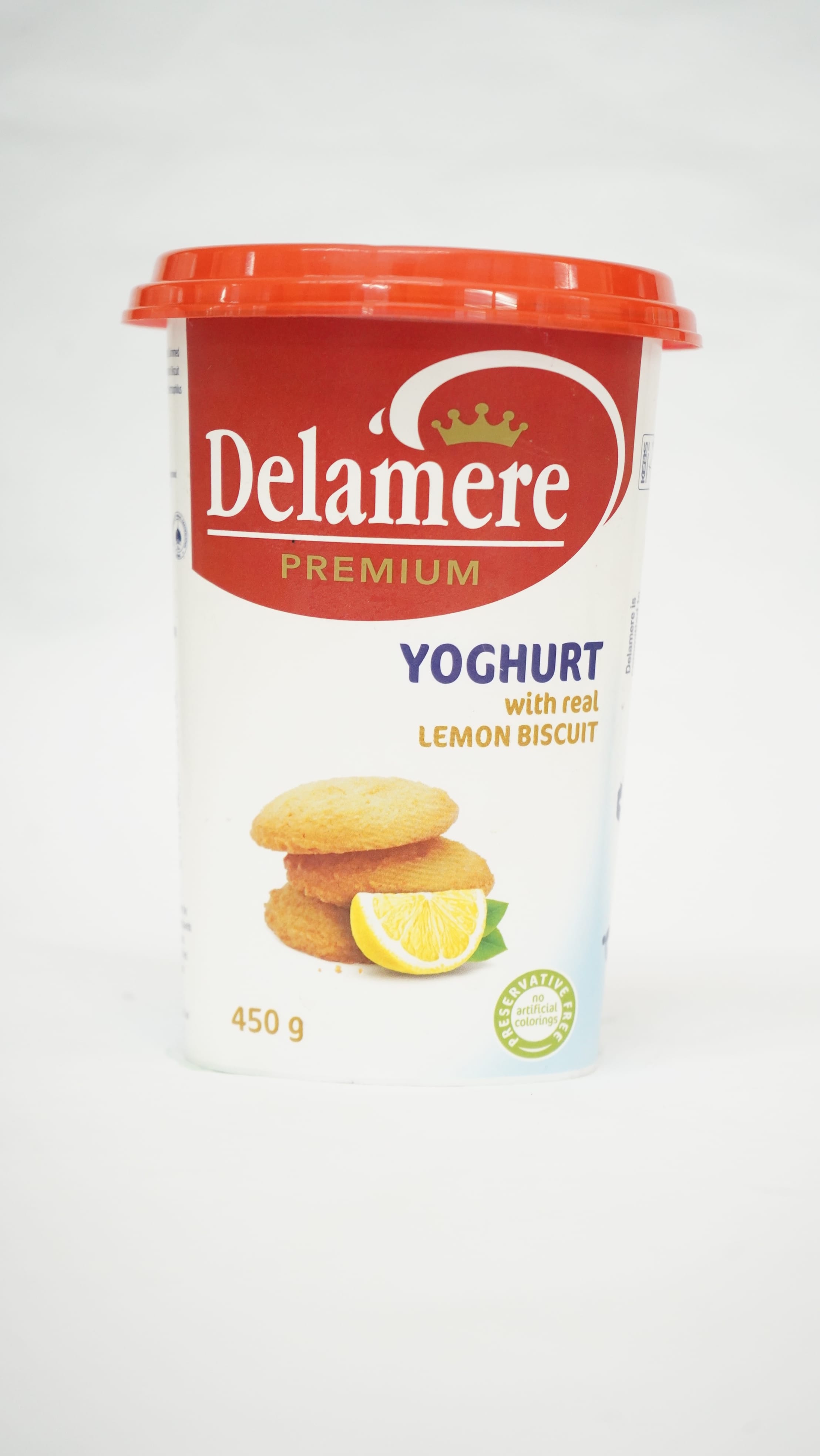 DELAMERE PREMIUM LEMON CUP 450ML