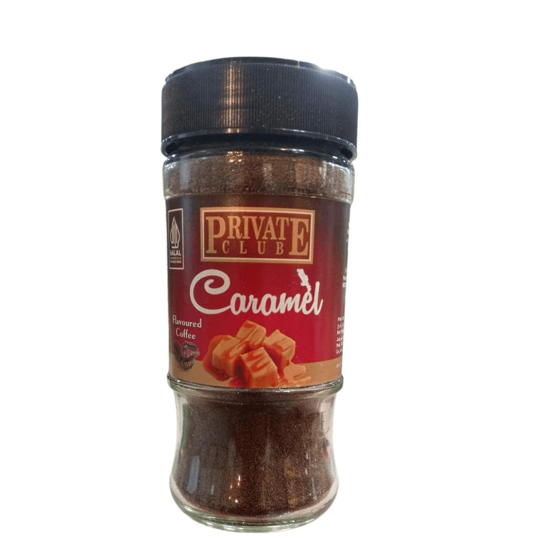 INDOCAFE CARAMEL INSTANT COFFEE JAR 50G