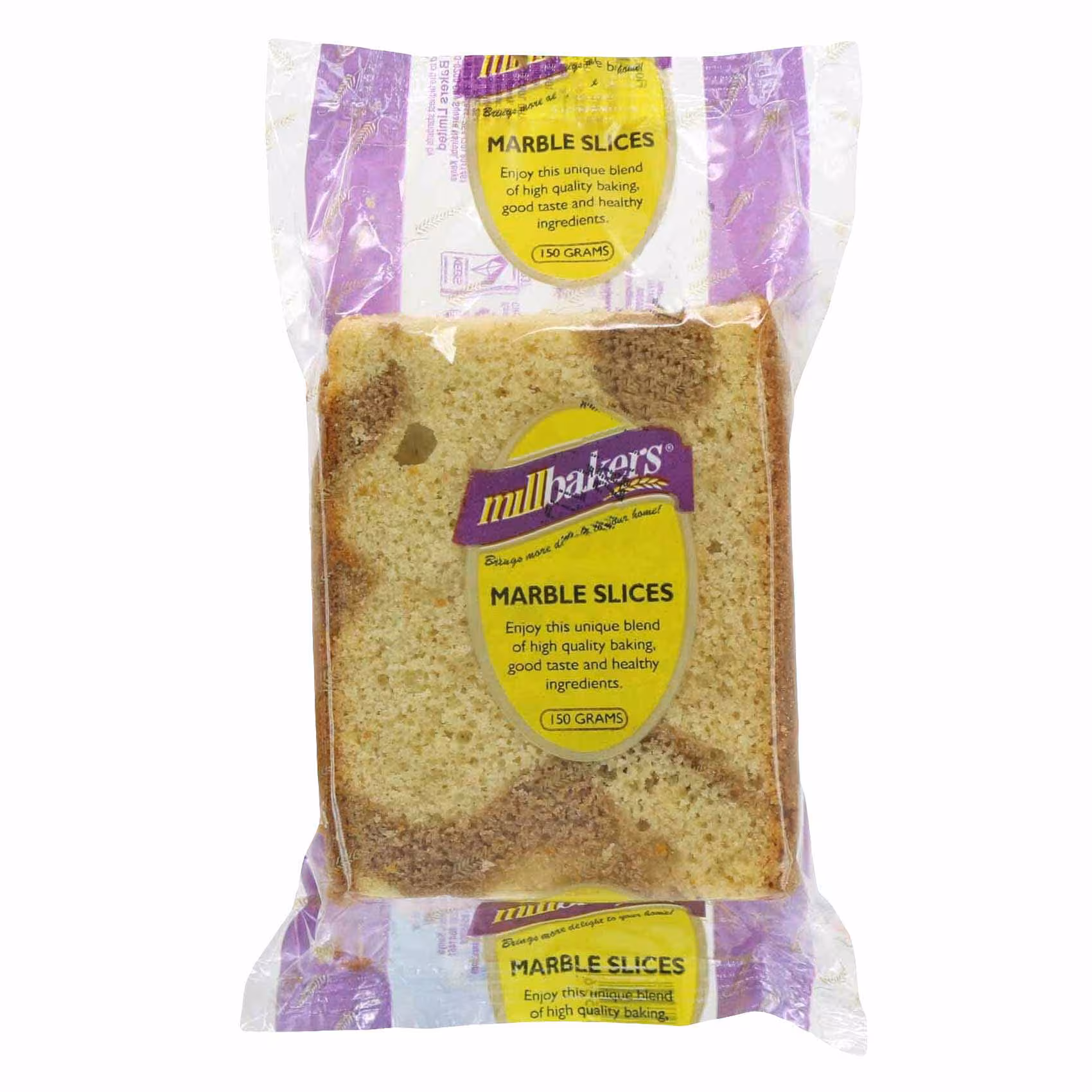 MILL BAKERS MARBLE SLICES 150GM