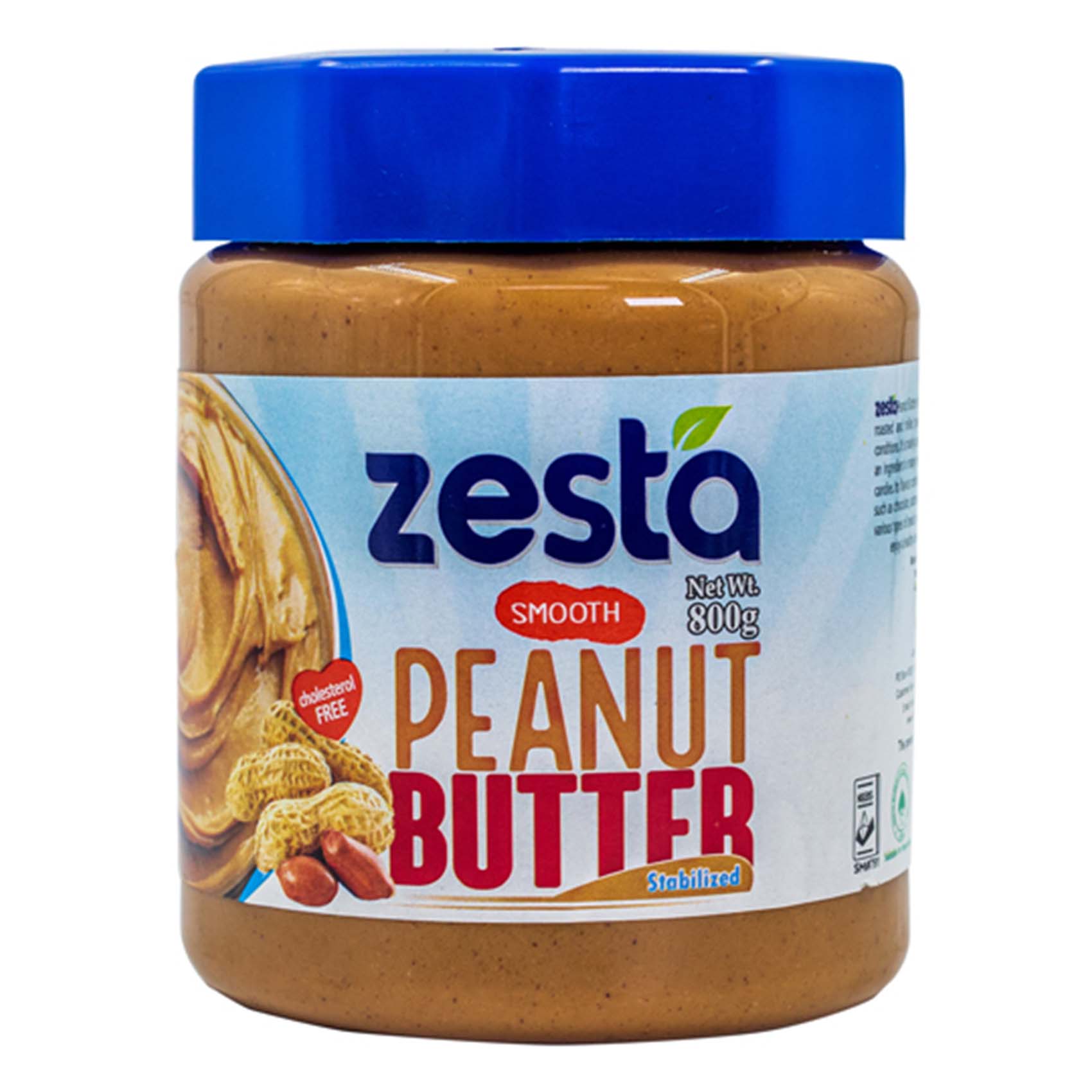 ZESTA PEANUT BUTTER SMOOTH 800GM