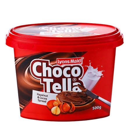LYONSMAID CHOCOTELLA SPREAD TUB 500G