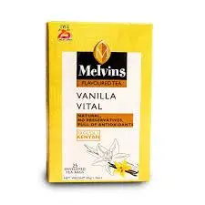 MELVINS TEA-BAGS 25 VANILLA