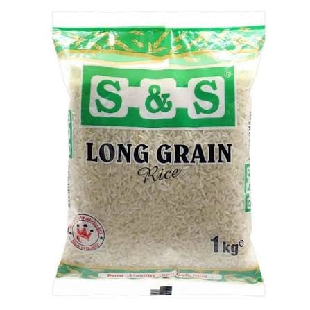 S&S LONG GRAIN RICE 1KG