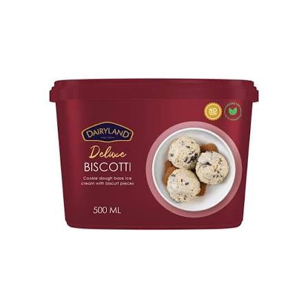 DAIRYLAND DELUXE BISCOTTI 500ML