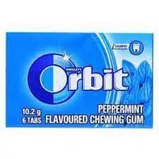 ORBIT PEPPERMINT TABS 10.2g