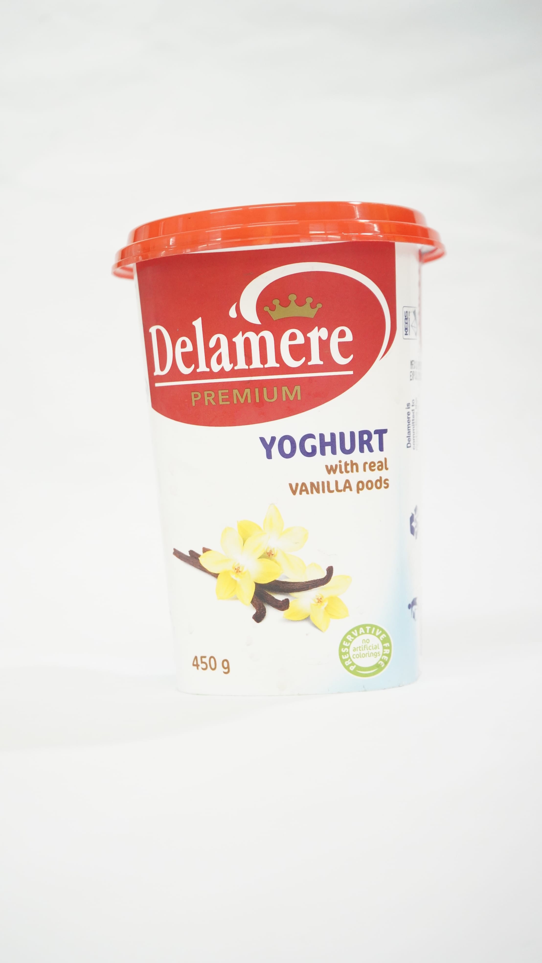 DELAMERE PREMIUM VANILLA CUP 450ML