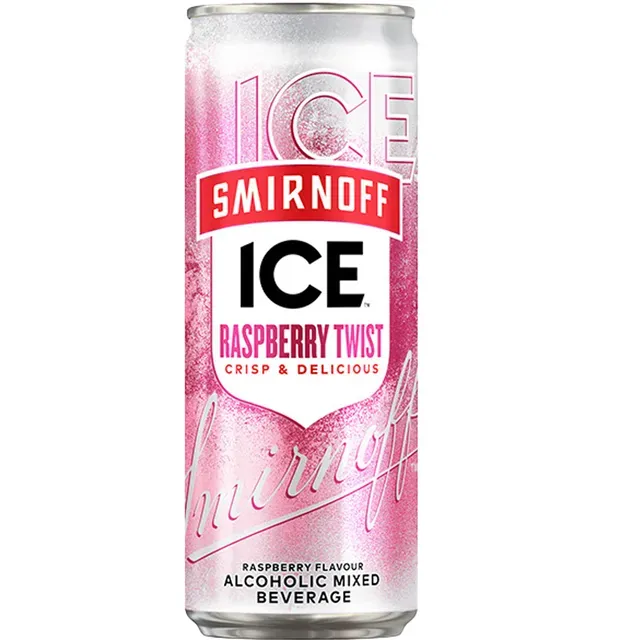 SMIRNOFF ICE RASBERRY TWIST CAN 300ML