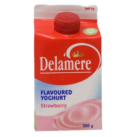DELAMERE STRAWBERRY YOGHURT 500ML