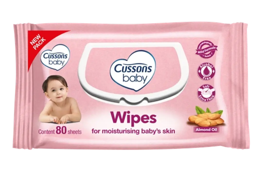 CUSSONS BABY SOFT & SMOOTH WIPES 80'S