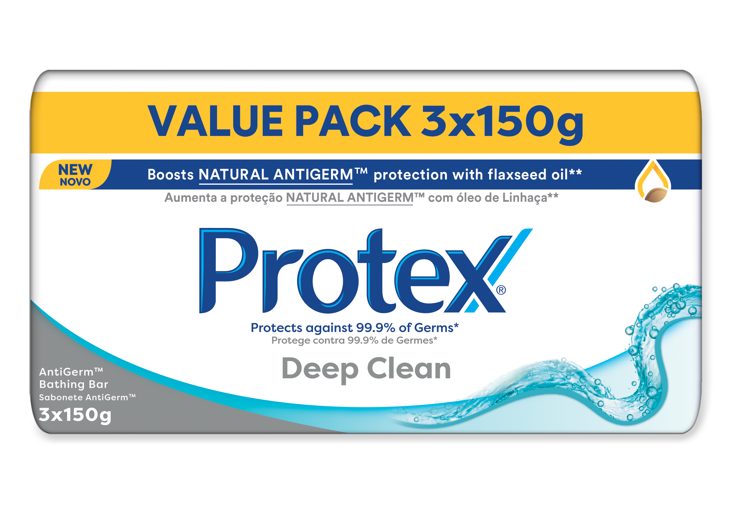 PROTEX DEEP CLEAN 3*150GM
