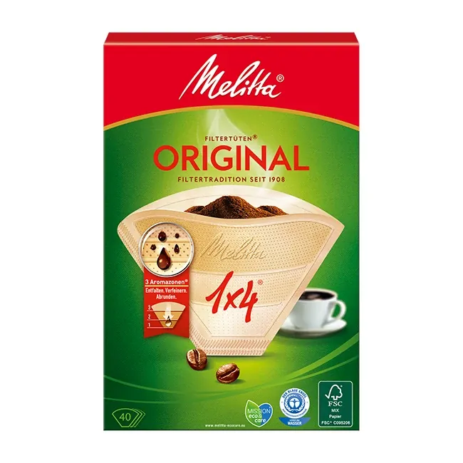 MELITTA FILTER-PAPER 1*4/40 (1995) BROWN