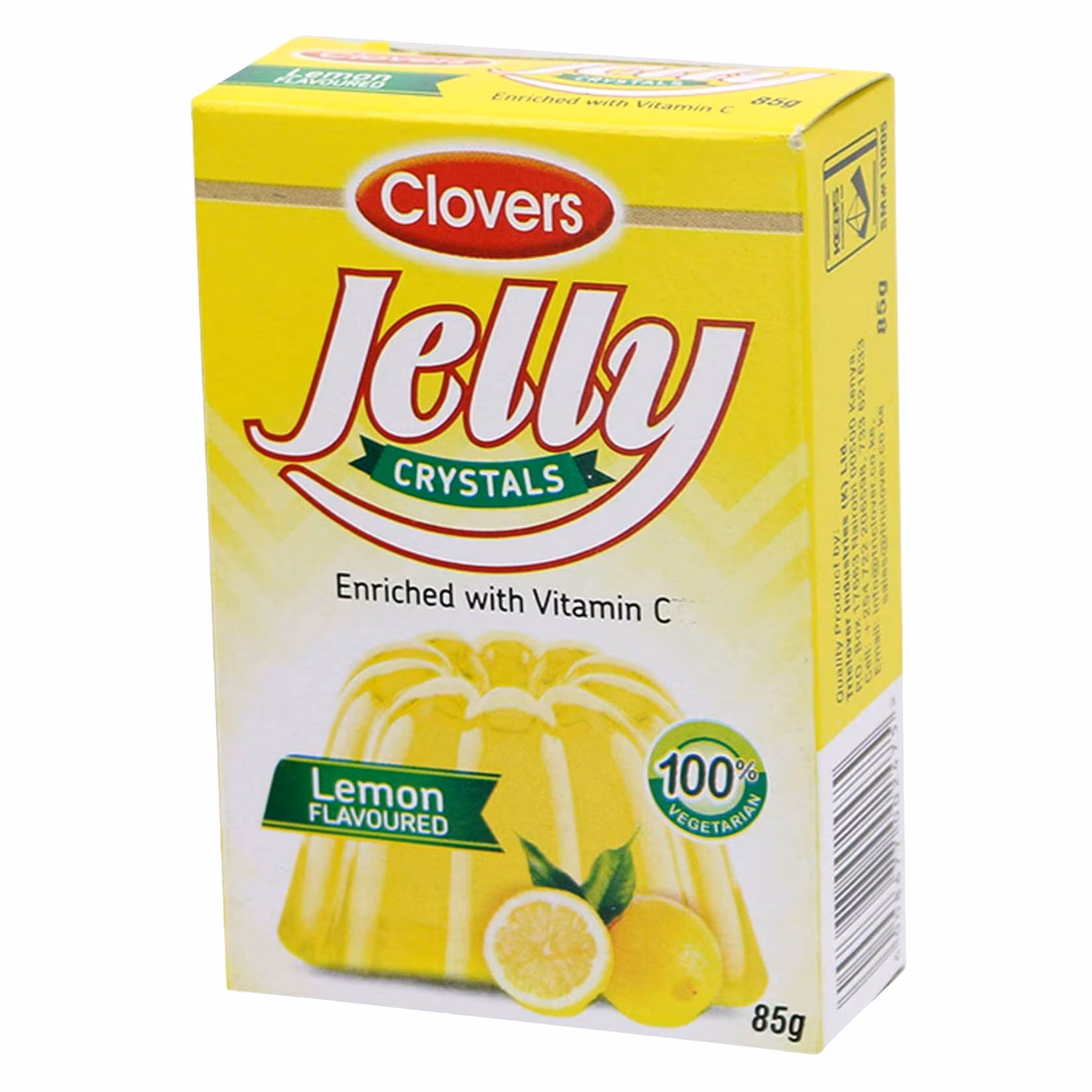CLOVER JELLY CRYSTALS LEMON 85G