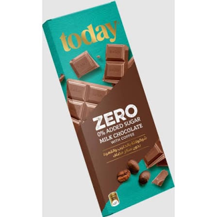 TODAYS MILK CHOCOLATE & COFFEE NO SUGAR 65G