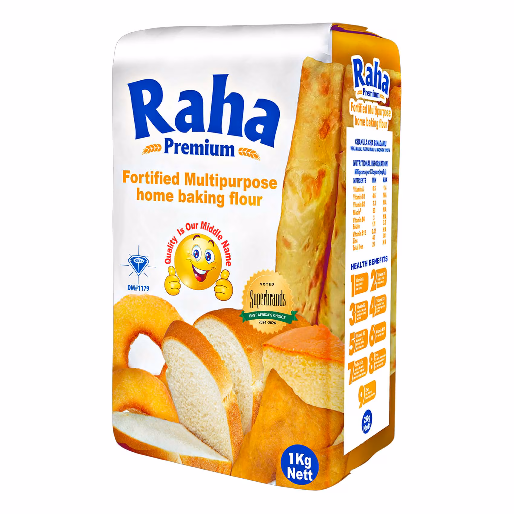 RAHA PREMIUM HOME BAKING FLOUR 1KG