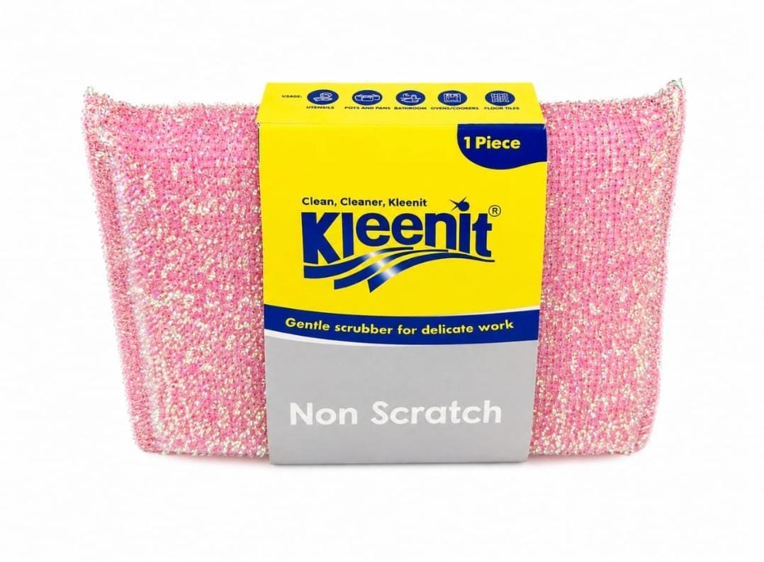 KLEENIT NON SCRATCH SCRUBBER 1PACK