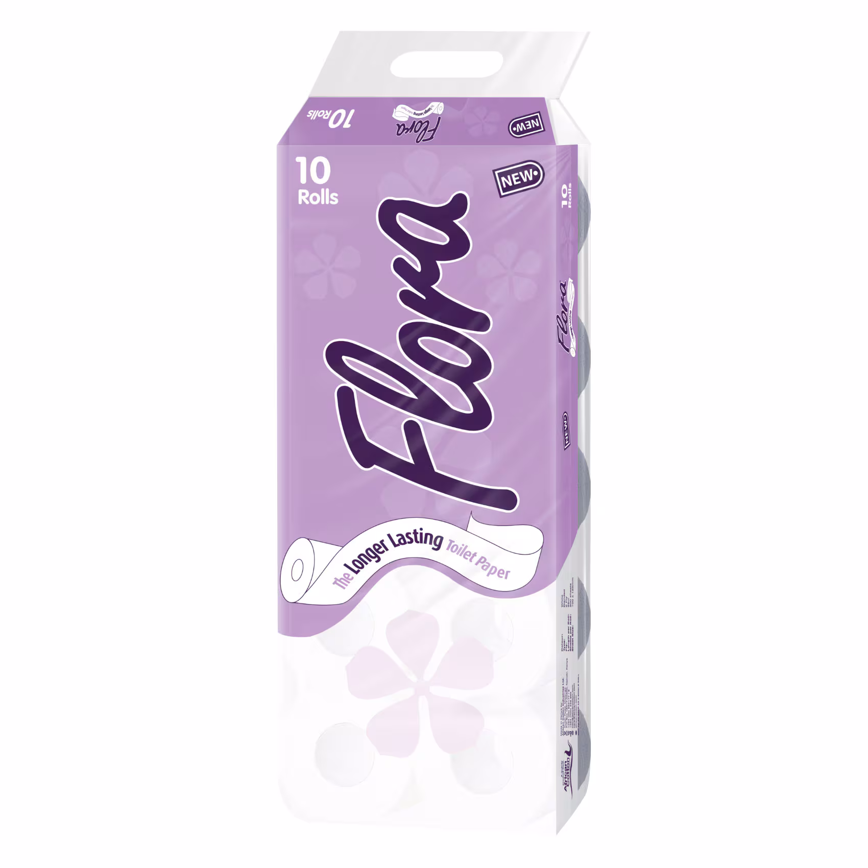 FLORA TISSUE WHITE 10PACK