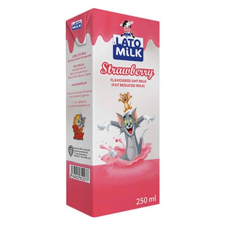 LATO UHT STRAWBERRY LP 250ML