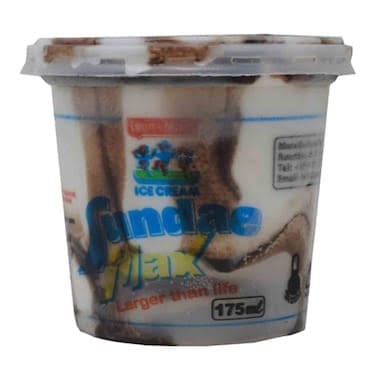 SUNDAE MAX CHOC RIPPLE 175ML