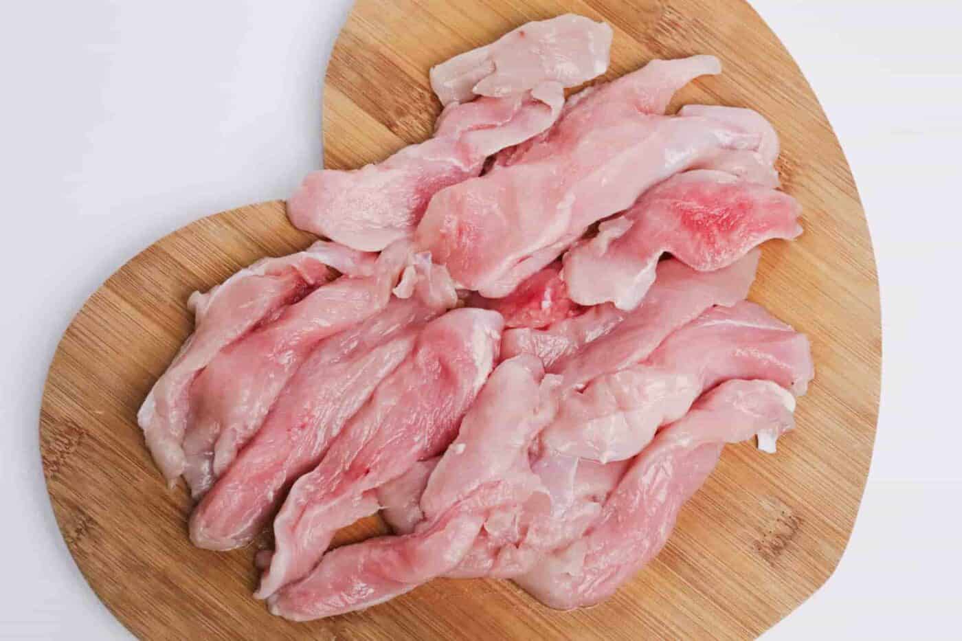 Cleanshelf Boneless Chicken Marrinated Stripes Per Kgl