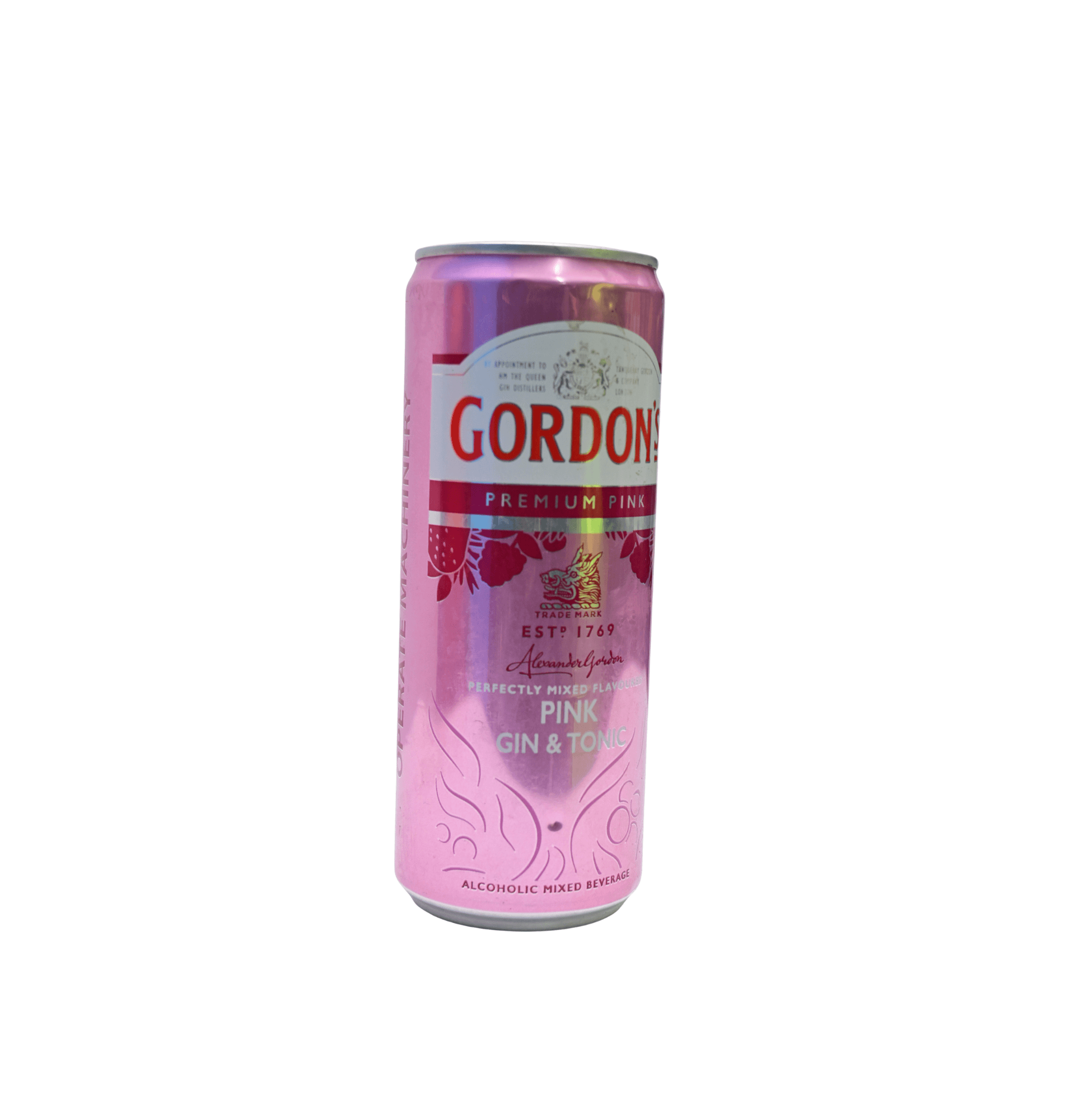 GORDONS PREMIUM PINK&TONIC CAN 330ML