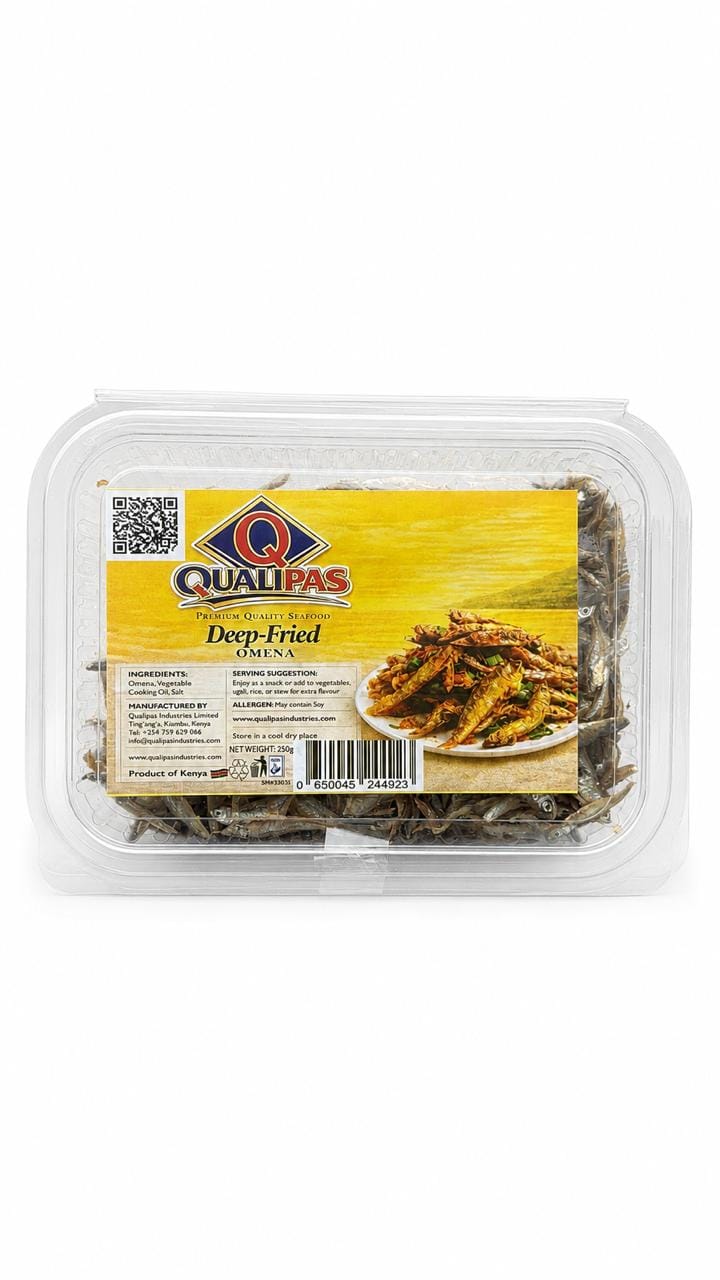 Qualipas Fried Omena 250Gm