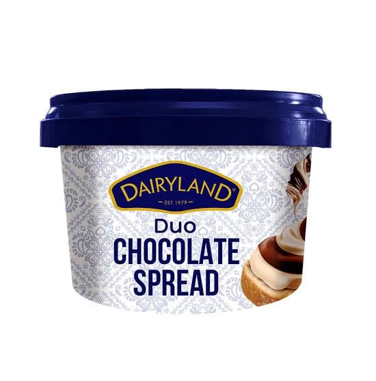 GLACIER DUO CHOCOLATE SPREAD 275GM