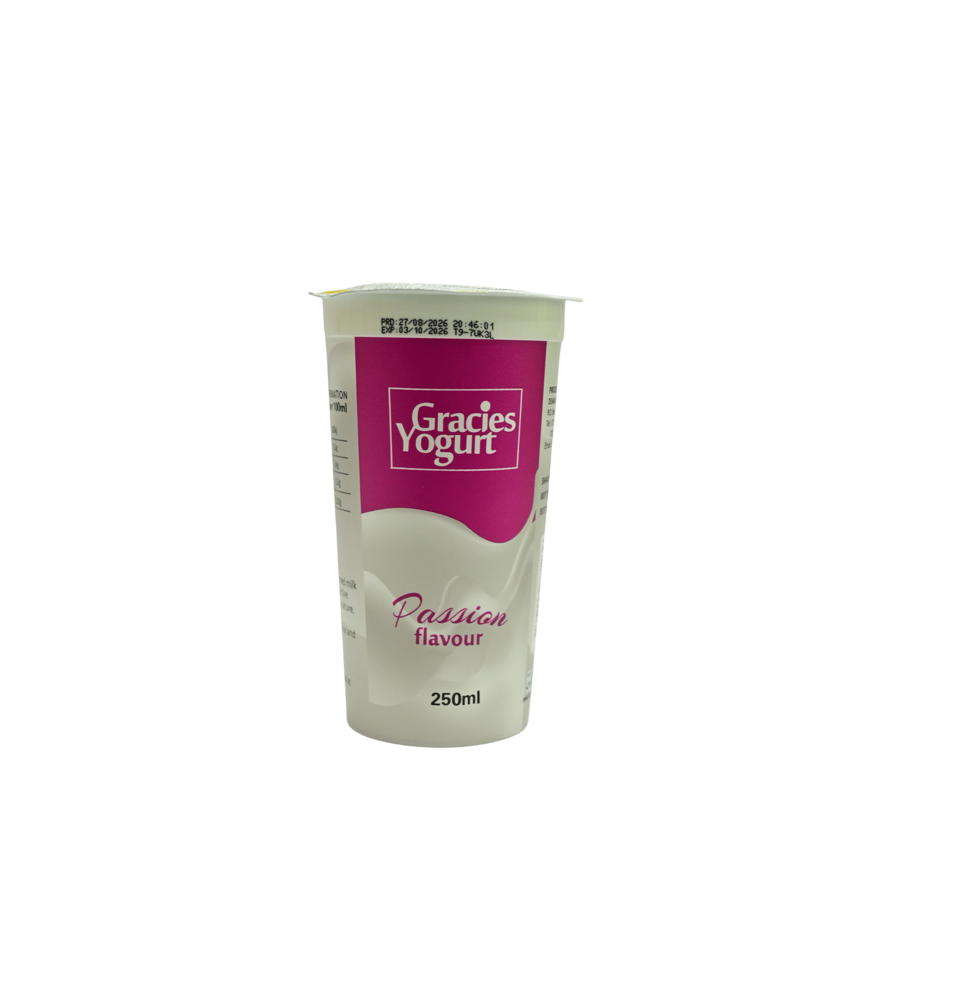 GRACIES PASSION FLAVOUR CUP 250ML