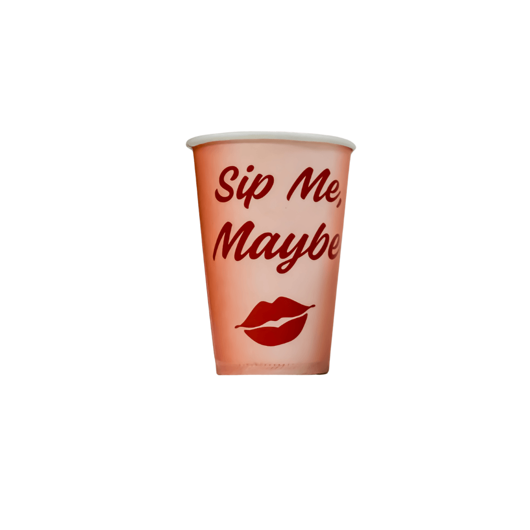 TECHPAK PAPER CUP 70Z-SIP ME MAYBE