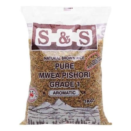 S&S BROWN RICE 1KG