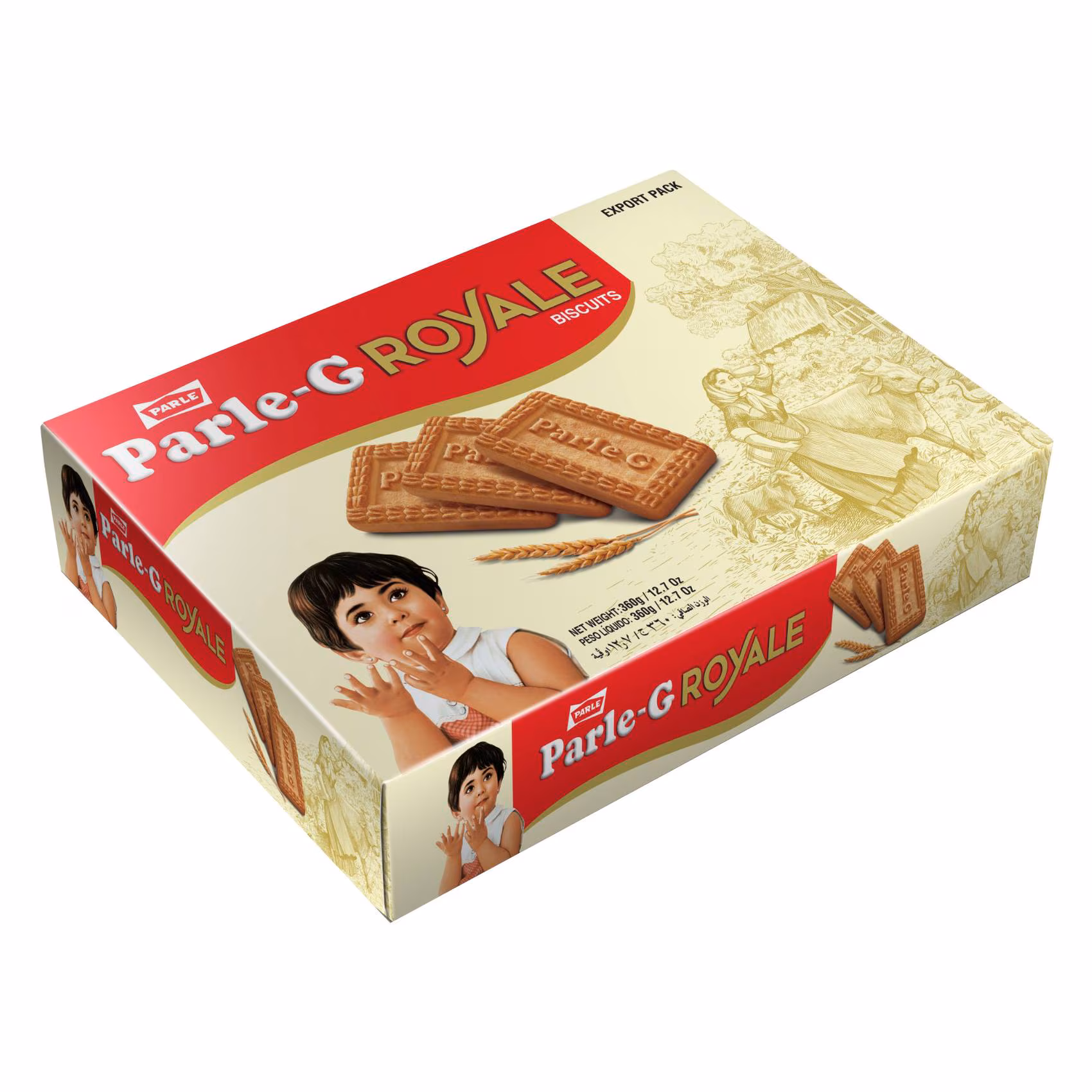 PARLE G ROYALE BISCUITS 360G