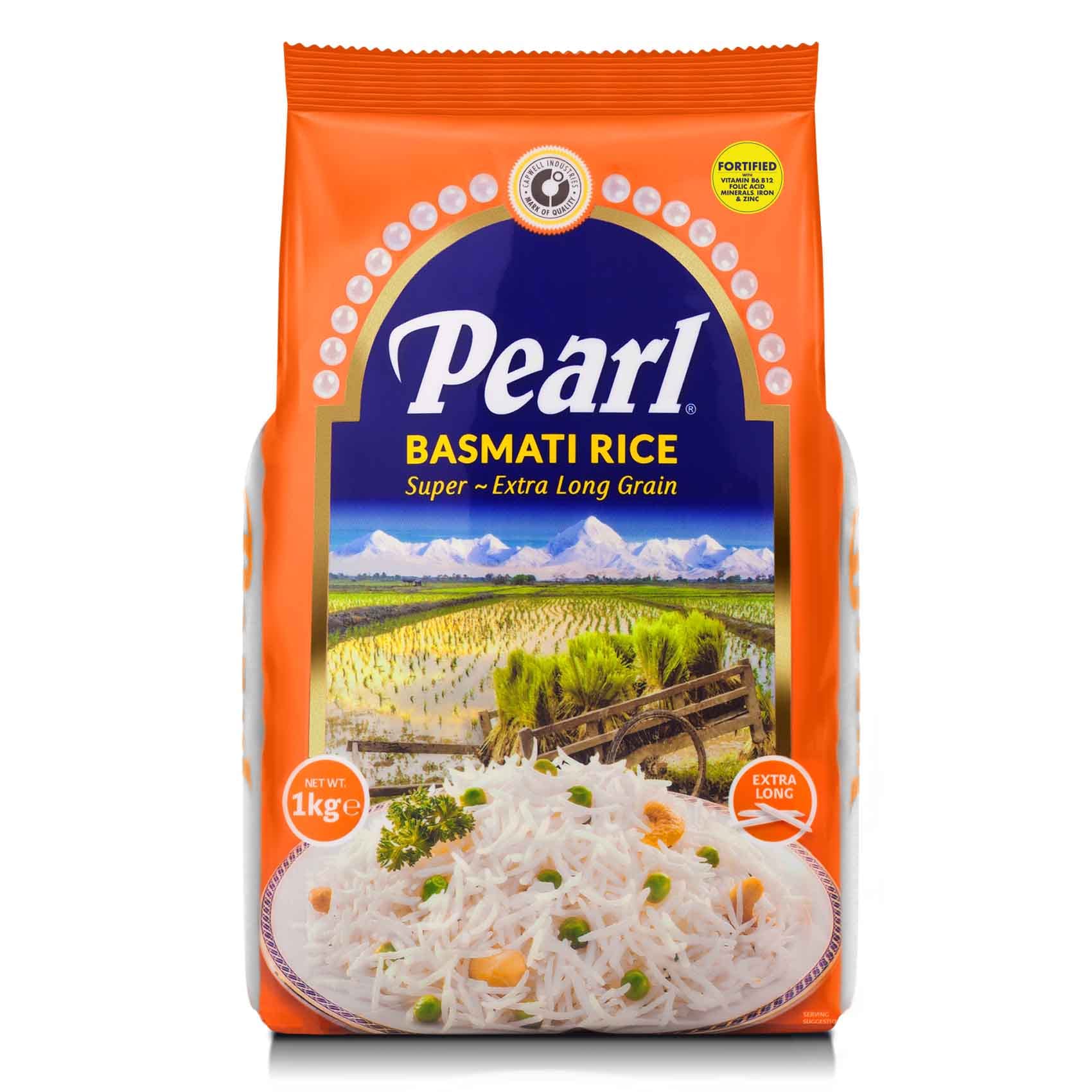 PEARL SUPER BASMATI RICE 1KG