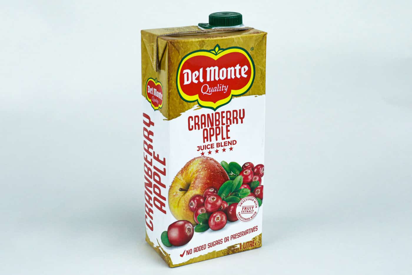 DELMONTE CRANBERRY APPLE JUICE 1LTR