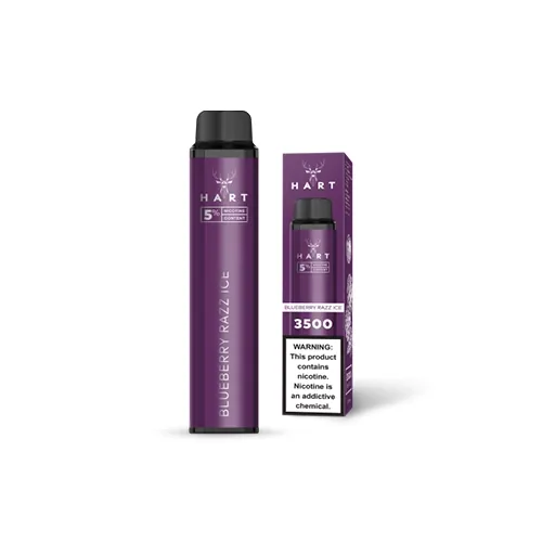 BLUEBERRY RAZZ ICE 3500PUFF RECHARGABLE