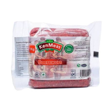 KENMEAT BOEREWORS 1KG