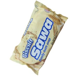 SAWA BISCUIT BATH SOAP 225GM