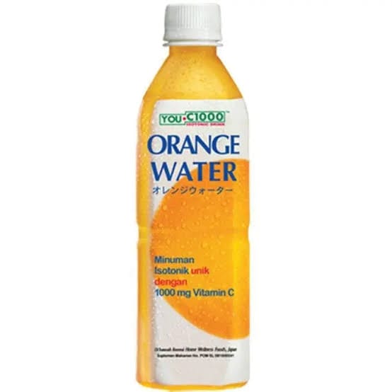 ORANGE WATER ISOTONIC 500ML