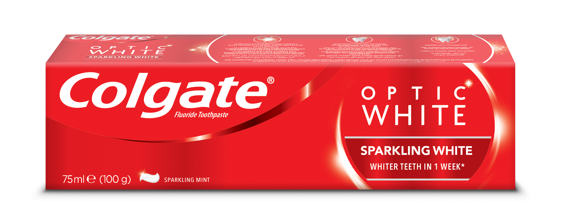COLGATE OPTIC WHITE TOOTHPASTE 75ML