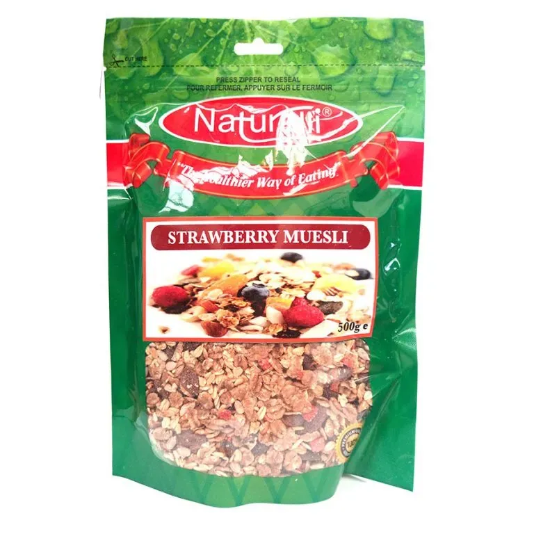 Naturalli Strawberry Muesli 500Gm