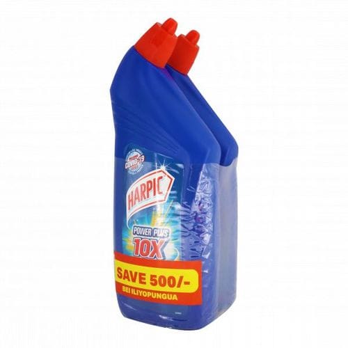HARPIC POWER PLUS ORIGINAL 1LTR TWIN PACK SAVE 500/=