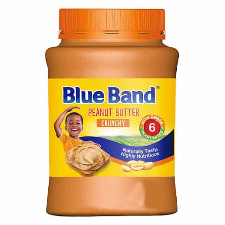 BLUE BAND PEANUT BUTTER CRUNCHY 400GM