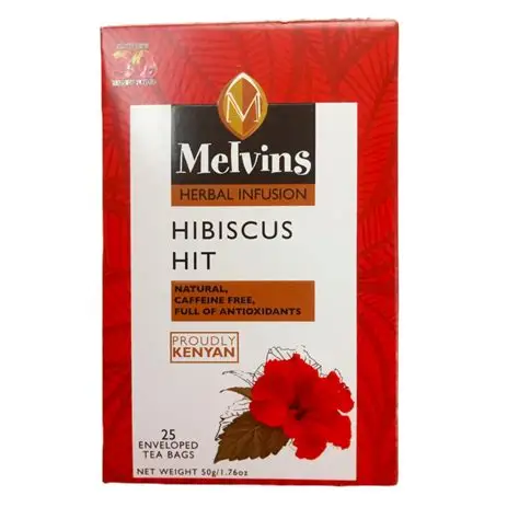 MELVINS HIBISCUS TEA-BAGS 25'S