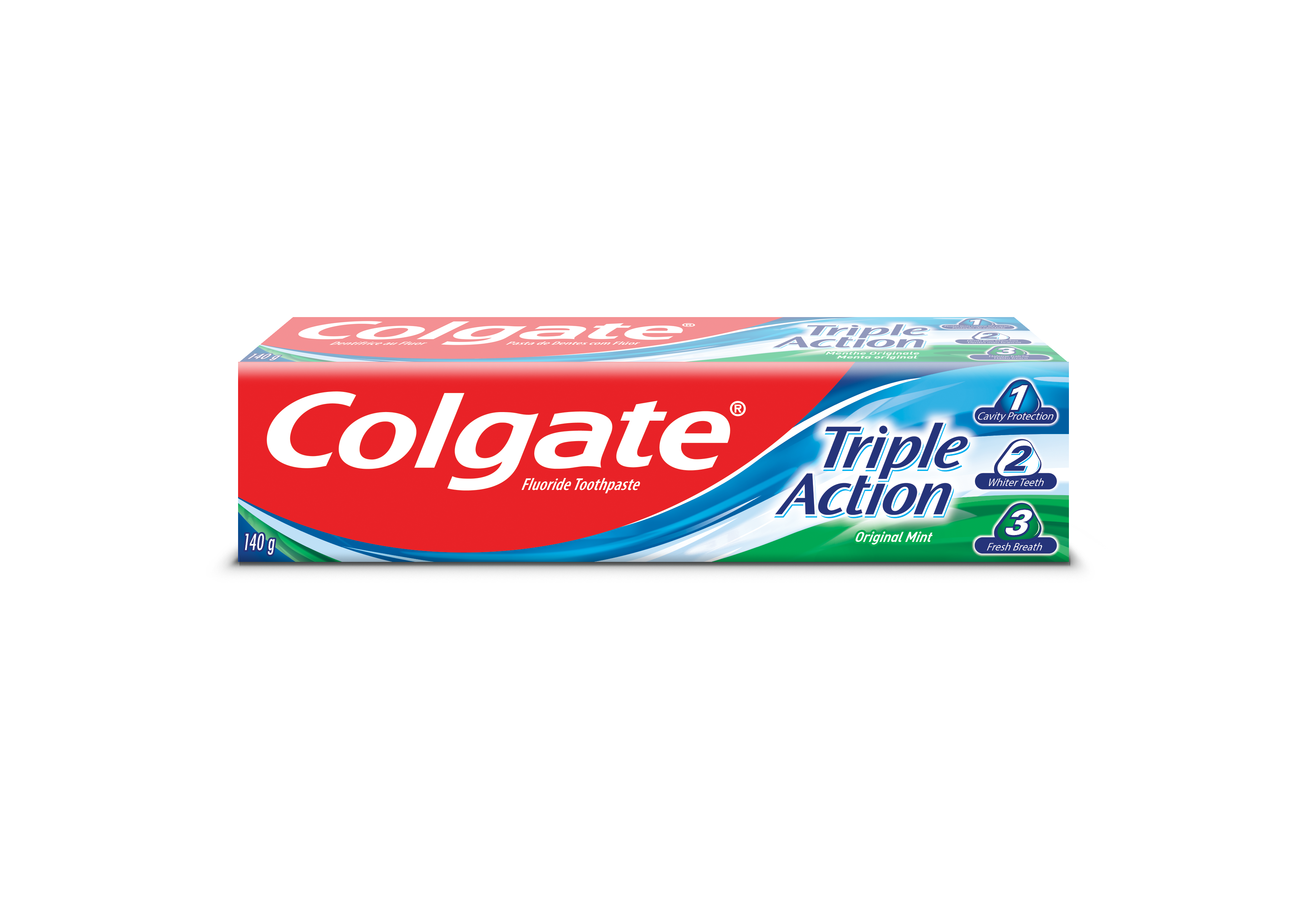 COLGATE TRIPLE ACTION TOOTHPASTE 140GM