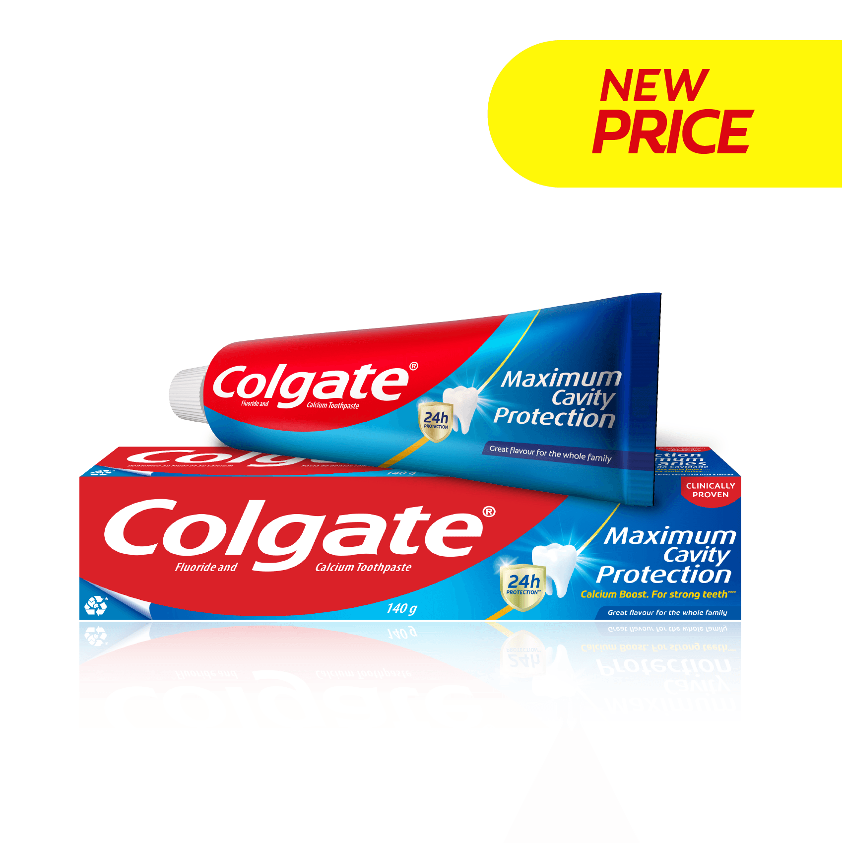 COLGATE MAXIMUM CAVITY PROTECTION TOOTHPASTE 140ML