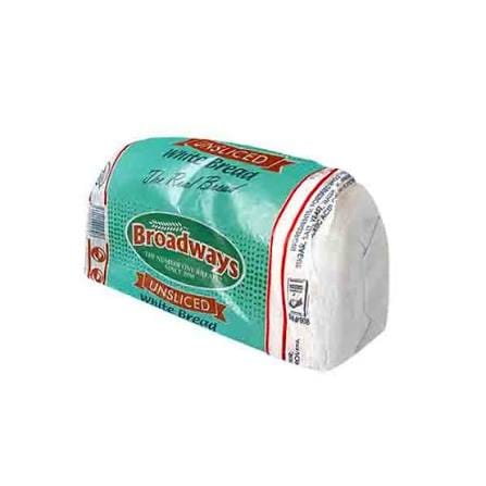BROADWAYS UNSLICED WHITE 400GM