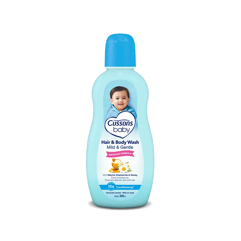 CUSSONS MILD & GENTLE HAIR&BODY 200ML