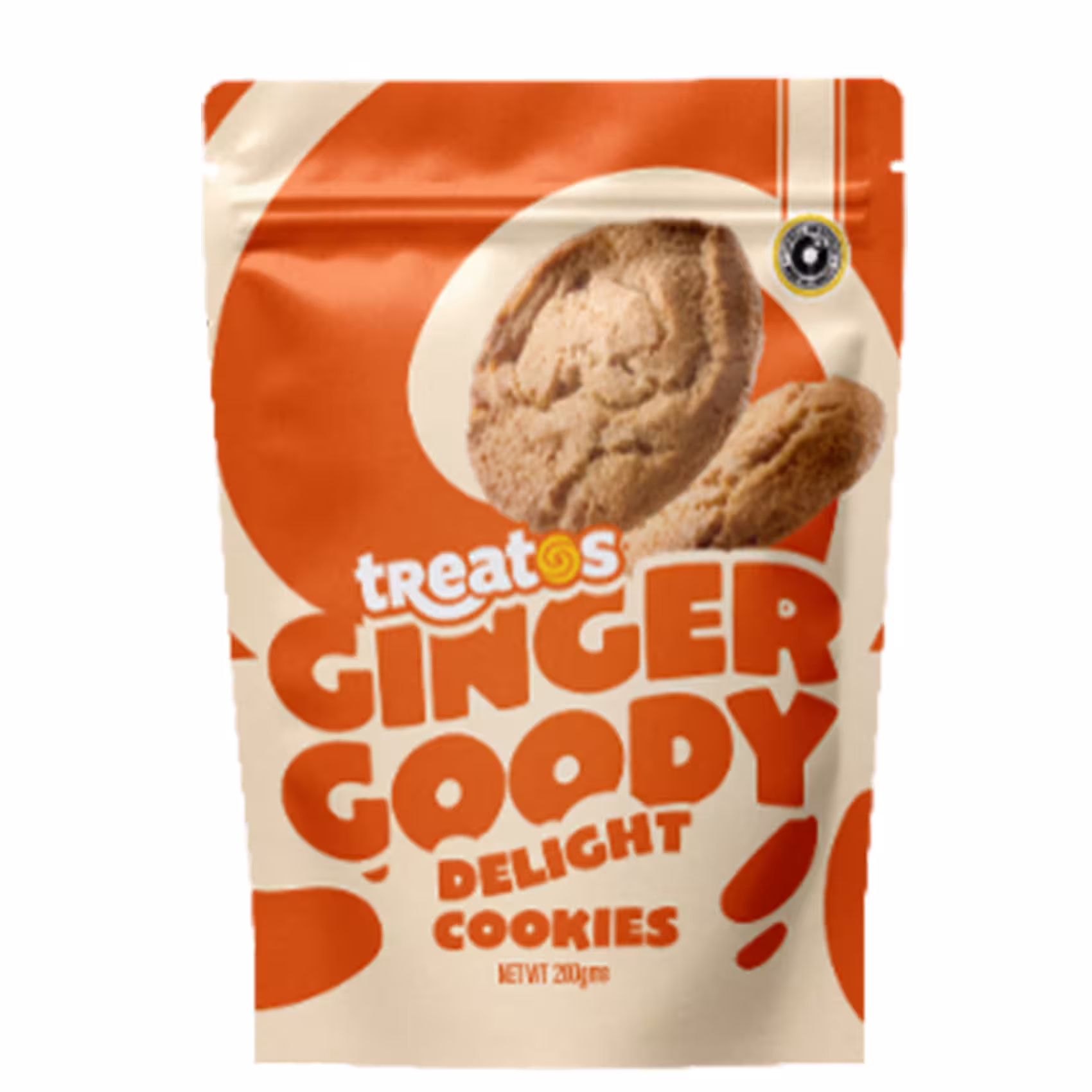 Treatos Ginger Cookies 200Gm