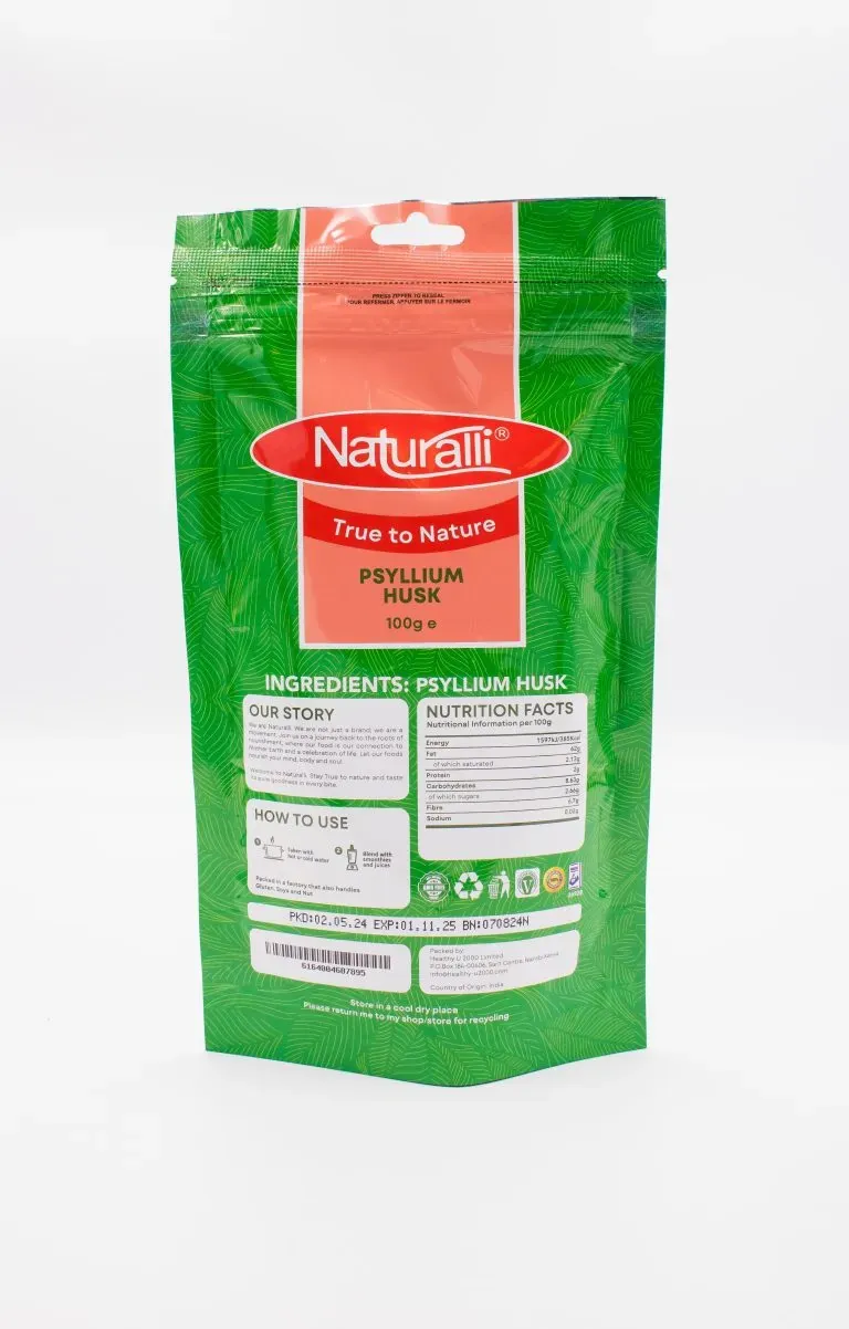NATURALLI PSYLLIUM HUSK 100G