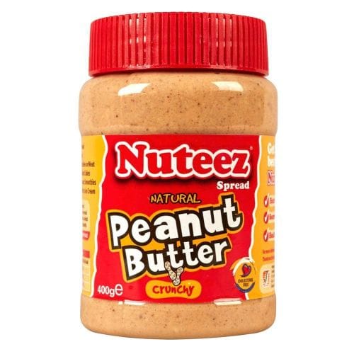 NUTEEZ PEANUT BUTTER CRUNCHY 400GM