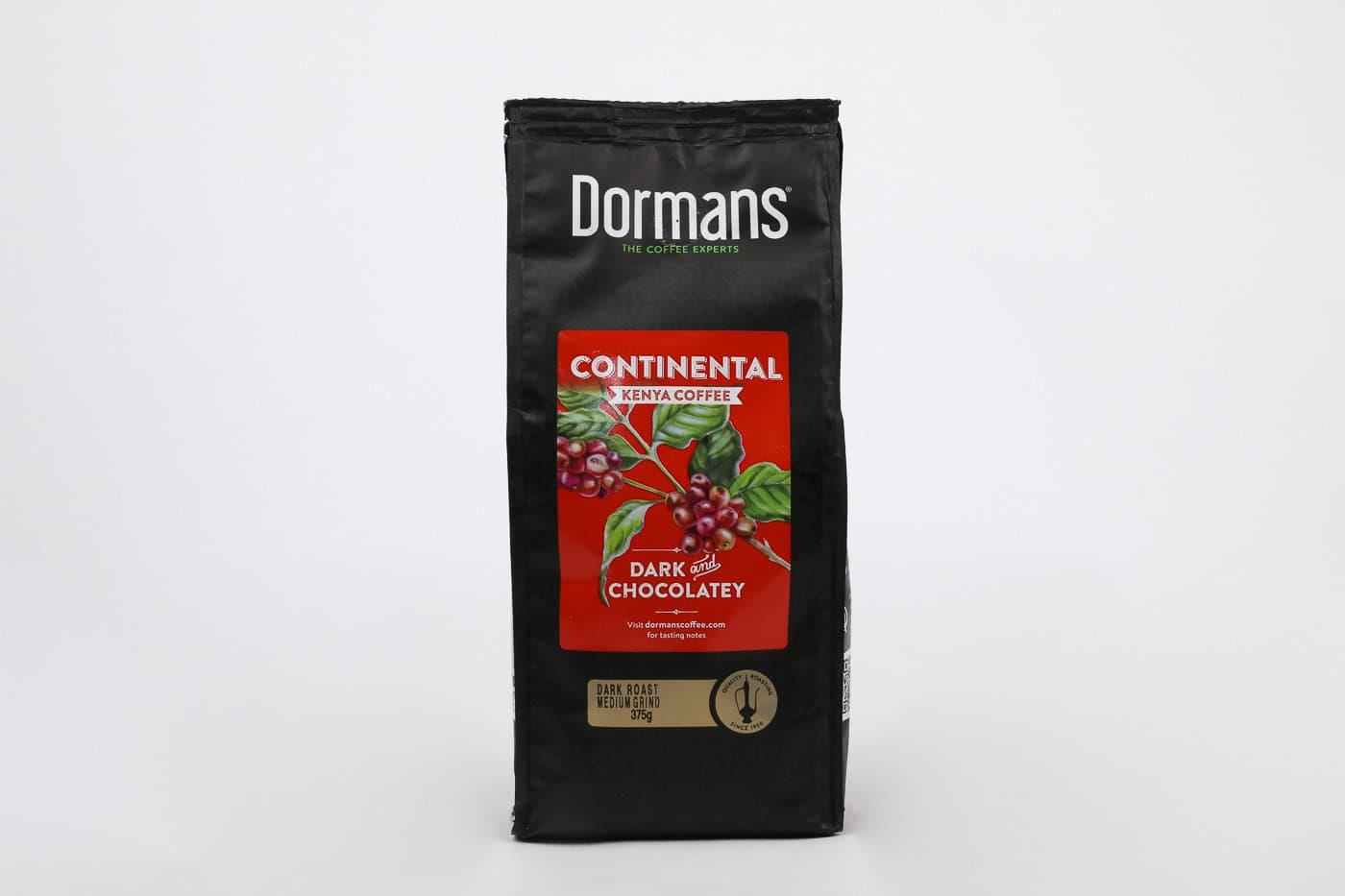 DORMANS CONTINENTAL DARK BEANS 375GM