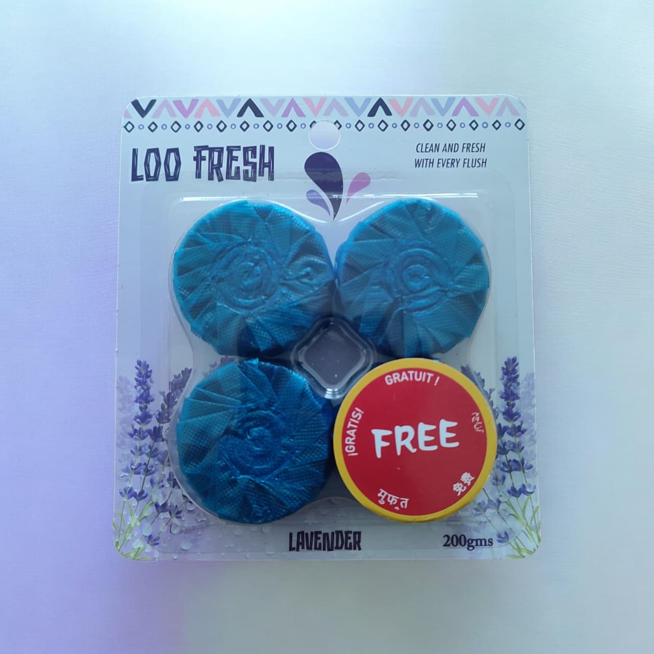 LOOFRESH TOILET BOWL CLEANER LAVENDER 200GM